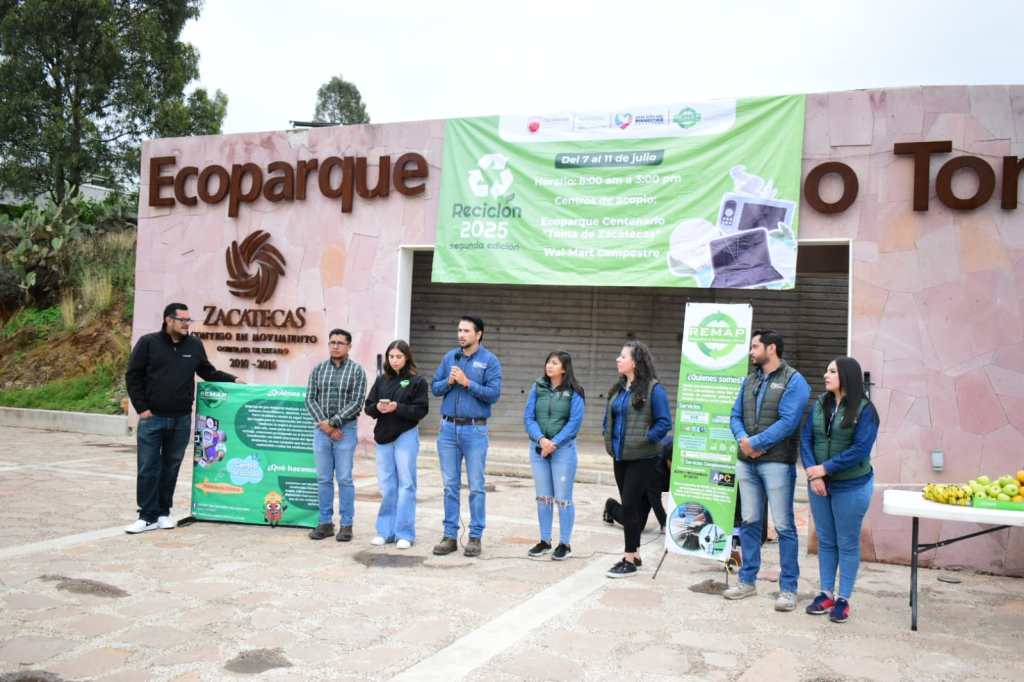 Acopian residuos electrónicos en segunda edición del Reciclón&nbsp;2025