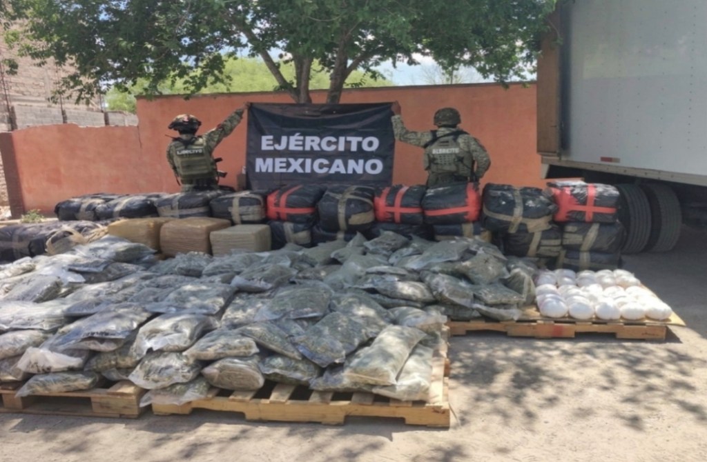 Ejército Mexicano detuvo a una persona y aseguró droga en el municipio de Villa de&nbsp;Cos